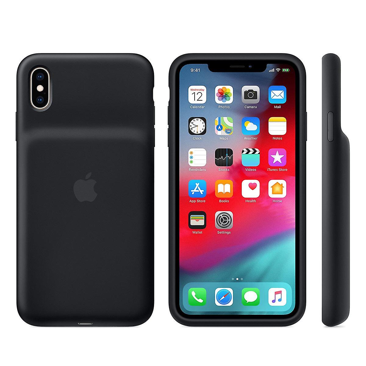 Official Apple Smart Battery Case for iPhone XS Max - Black - MRXQ2ZM/A