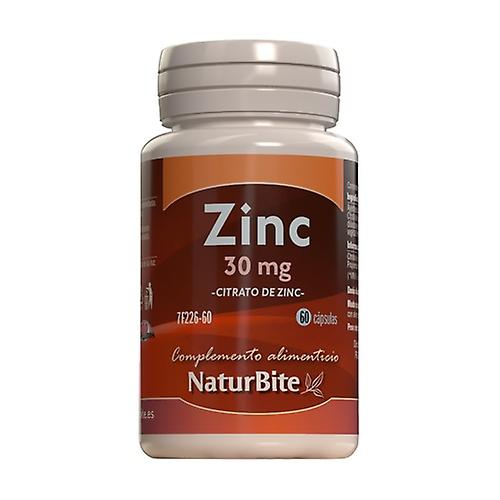 Zinc citrate 30mg 60 tablets