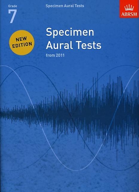 Specimen Aural Tests Grade 7 Sheet music Book