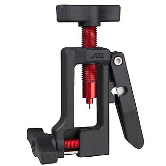 fiets hydraulische schijfrem, olienaald driver gereedschap slang kabelsnijder, zwart en rood