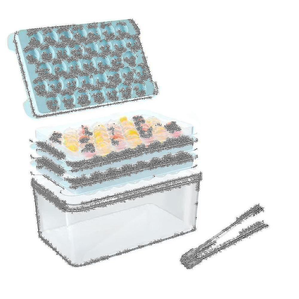 Ice Cube Tray, 3 Packs Round Ice Cube Trays For Freezer, Easy-release Ice Ball Maker Mold With Remo