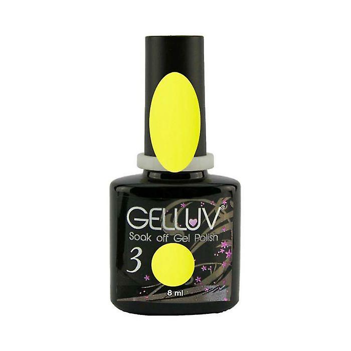 Gelluv Soak Off Gel Nail Polish Easy Application Paradise Collection - Sun Daze