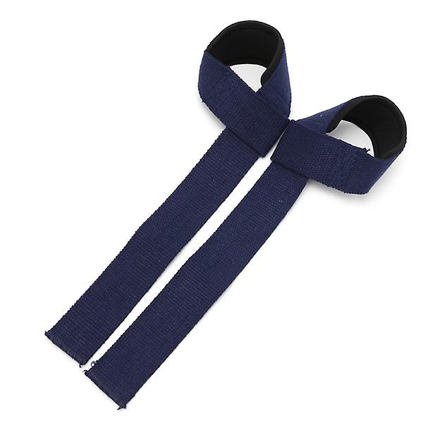 Pro Gym Training Weight Lifting Powerlifting Hand Wraps Wrist Strap Support -blue