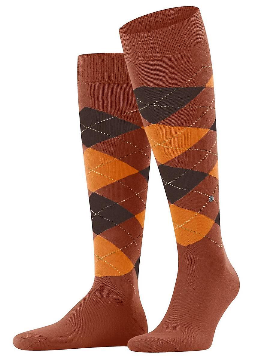 Burlington King Knee High Socks - Saddle Brown