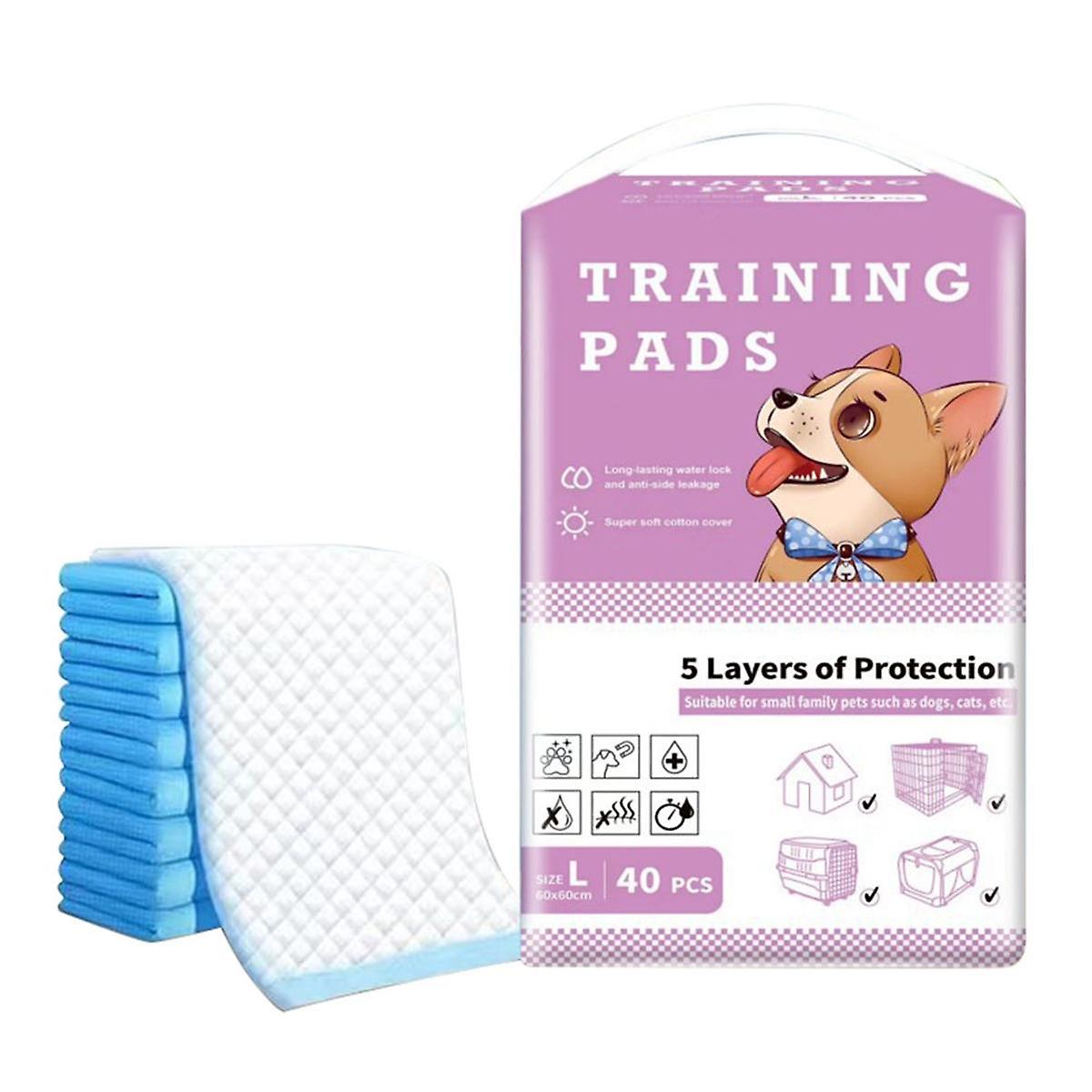 ウサギ、ペットトイレ/トイレトレーニングパッド、ハリネズミ用吸収性使い捨ておむつ L