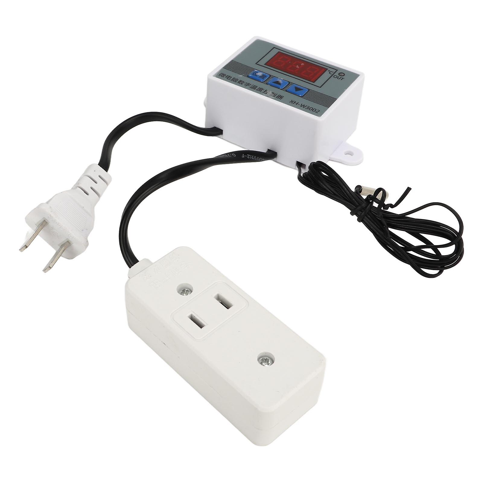 Digital Temperature Controller Thermostat Switch 1500W 0.1℃ Accuracy