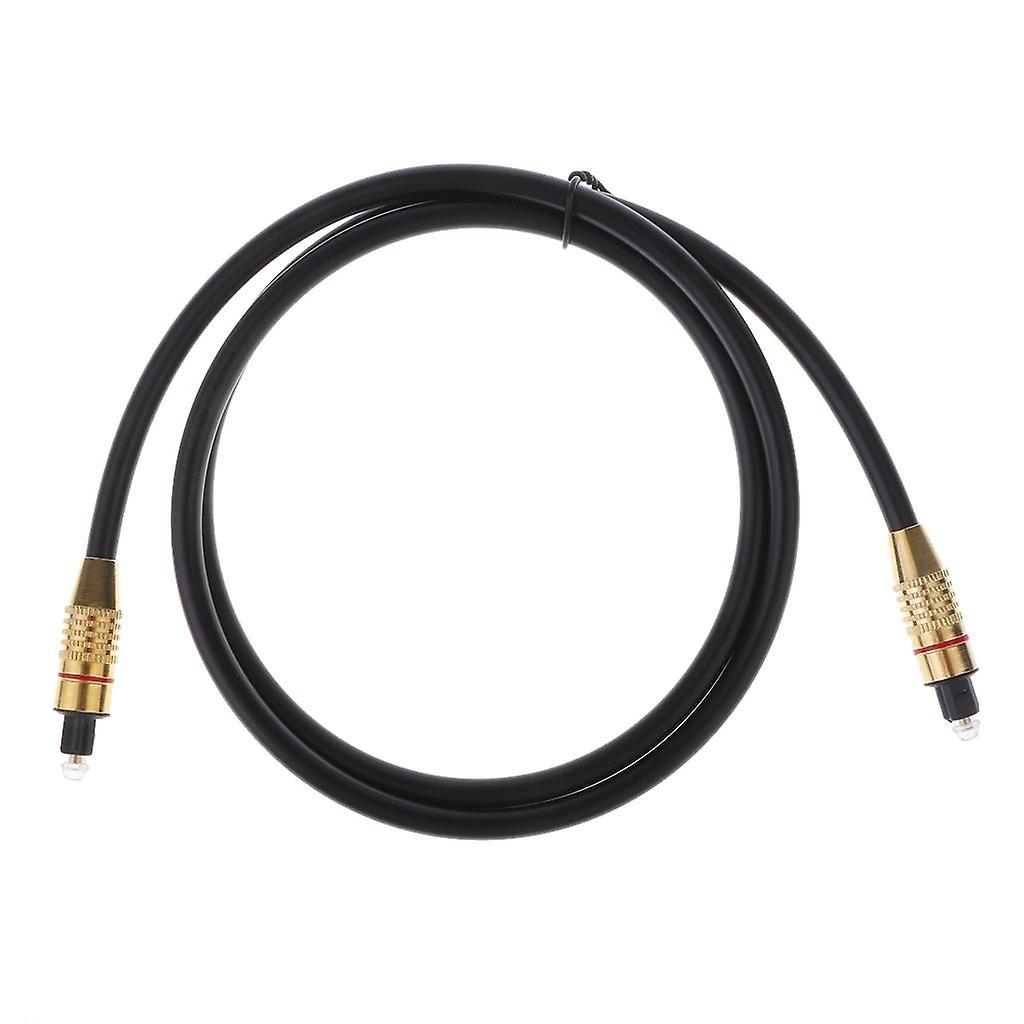 OD6.0 Digital Audio Optical Cable Toslink SPDIF Cable For CD DVD PS3 1mter