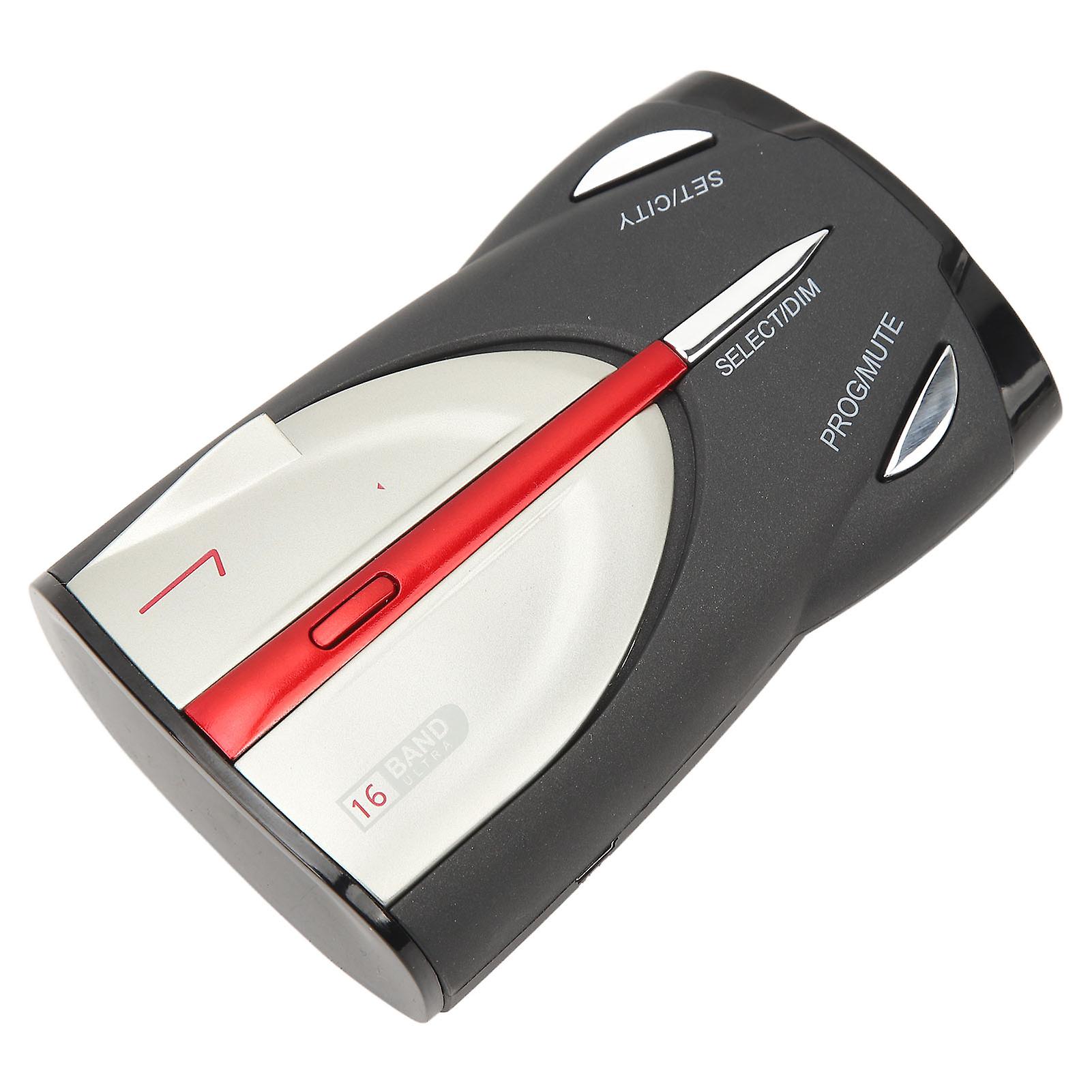 Car Radar Detector 360 Degree Detection Interference Signals Filtering Voice Alert and Car Speed Alarm System 