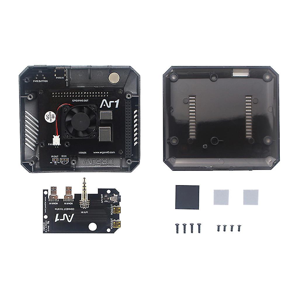 Case Protective Abs Case Box Shell Enclosure Cooler For Raspberry Pi 4 Model B