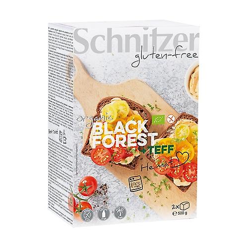 Teff Black Forest gluten free bread 2 units
