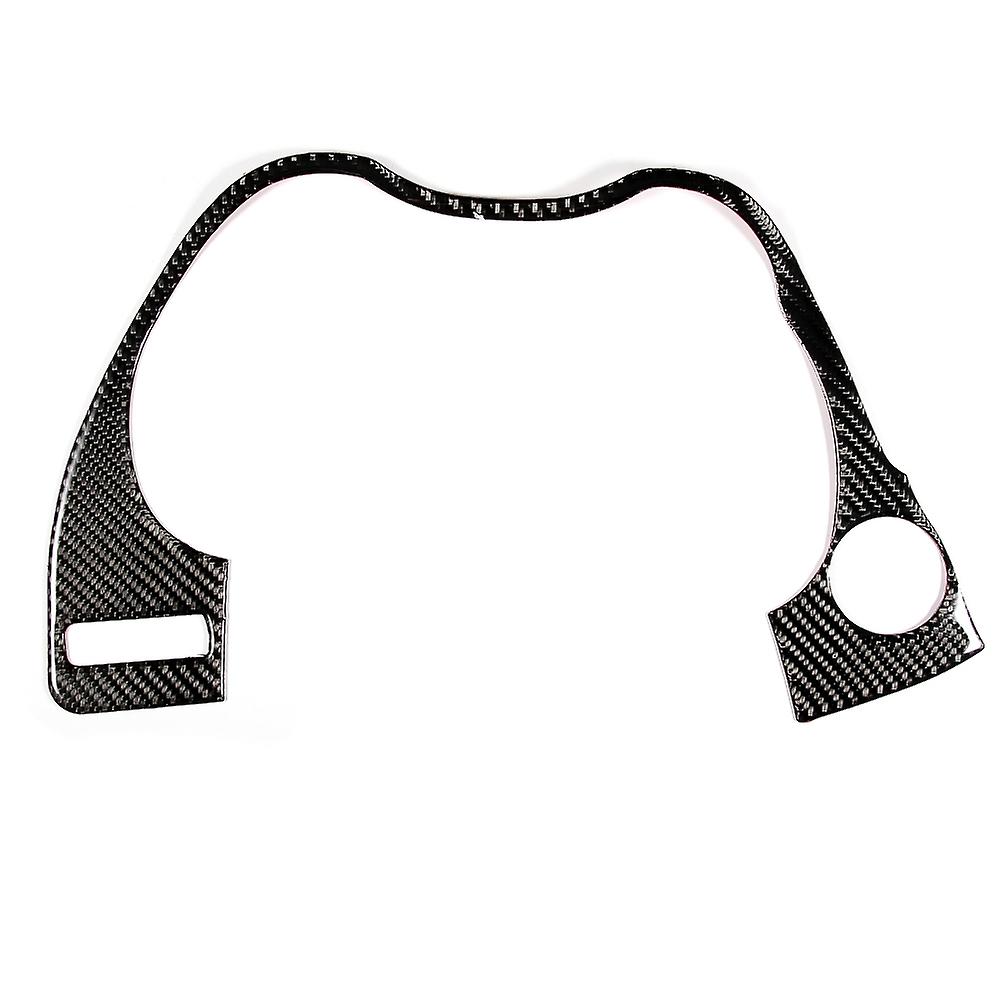 Real Carbon Fiber Dashboard Frame Panel Cover Trim for Infiniti Q50 Q60 Interior Styling Replacement Accessory