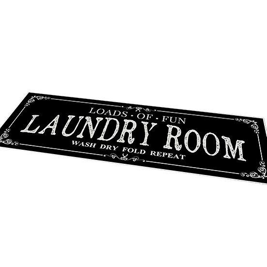 Laundry Room Rug Super Soft Highly Water Absorption Wear Resistant Non-Slip Floor Carpet Bathroom Mat