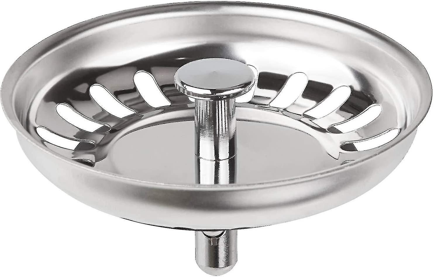 Stainless Steel Universal Kitchen Sink Strainer Plug - 79.3mm