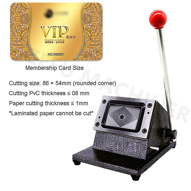 86*54Mm Round Corner Manual Pvc Business Cutting Paper Cutter Fillet Card Punching Hine