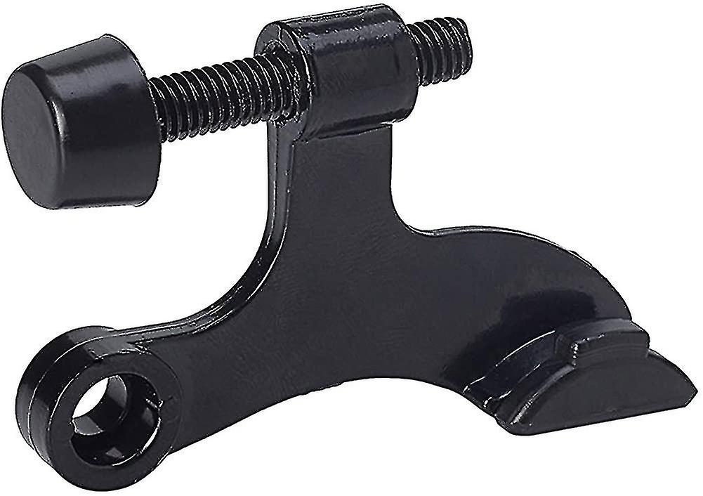 4個パック ヒンジピンドアストッパー ブラック 調節可能な高耐久ヒンジピンドアストッパー