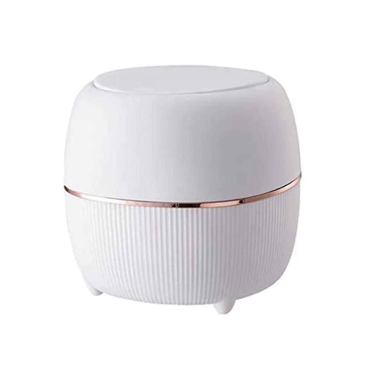 Mini Trash Can, Desktop Trash Can with Lid, Trash Can, Small for Kitchen, Bathroom, Bed, Office, Des