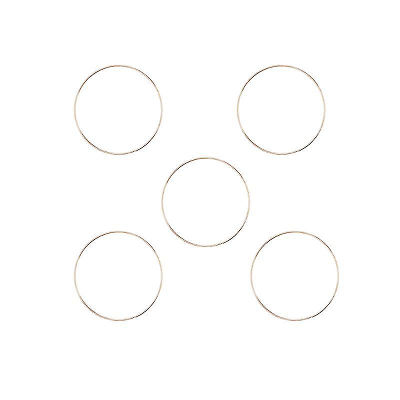 Anneau métallique 5pcs