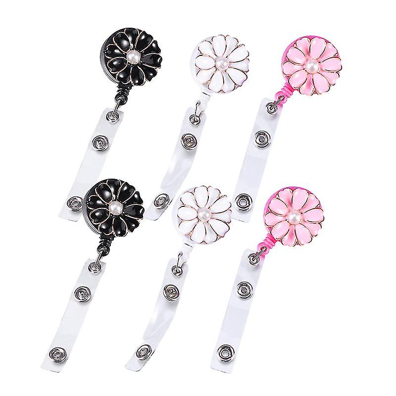 6pcs Cartoon Badge Holder