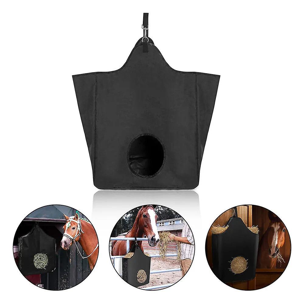 600D Oxford Cloth Horse Hay Bag Feeder Net avec trou découpé Réduire le gaspillage des fournitures agricoles