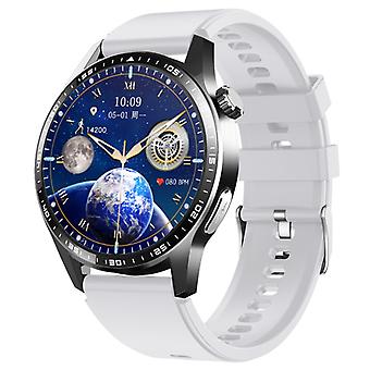 F400 1.55 tuuman näyttö Smart Watch Musta harmaa silikoni