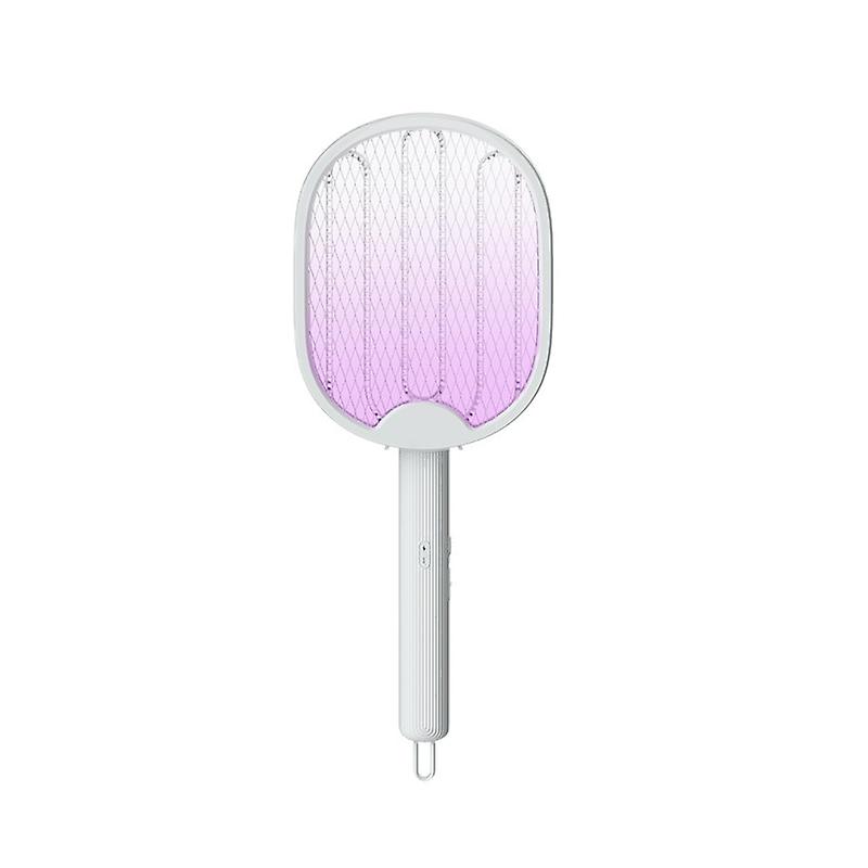 New Mosquito Killer Lamp Usb Rechargeable Electric Foldable Mosquito Killer Racket Fly Swatter 3000v Repellent Lamp
