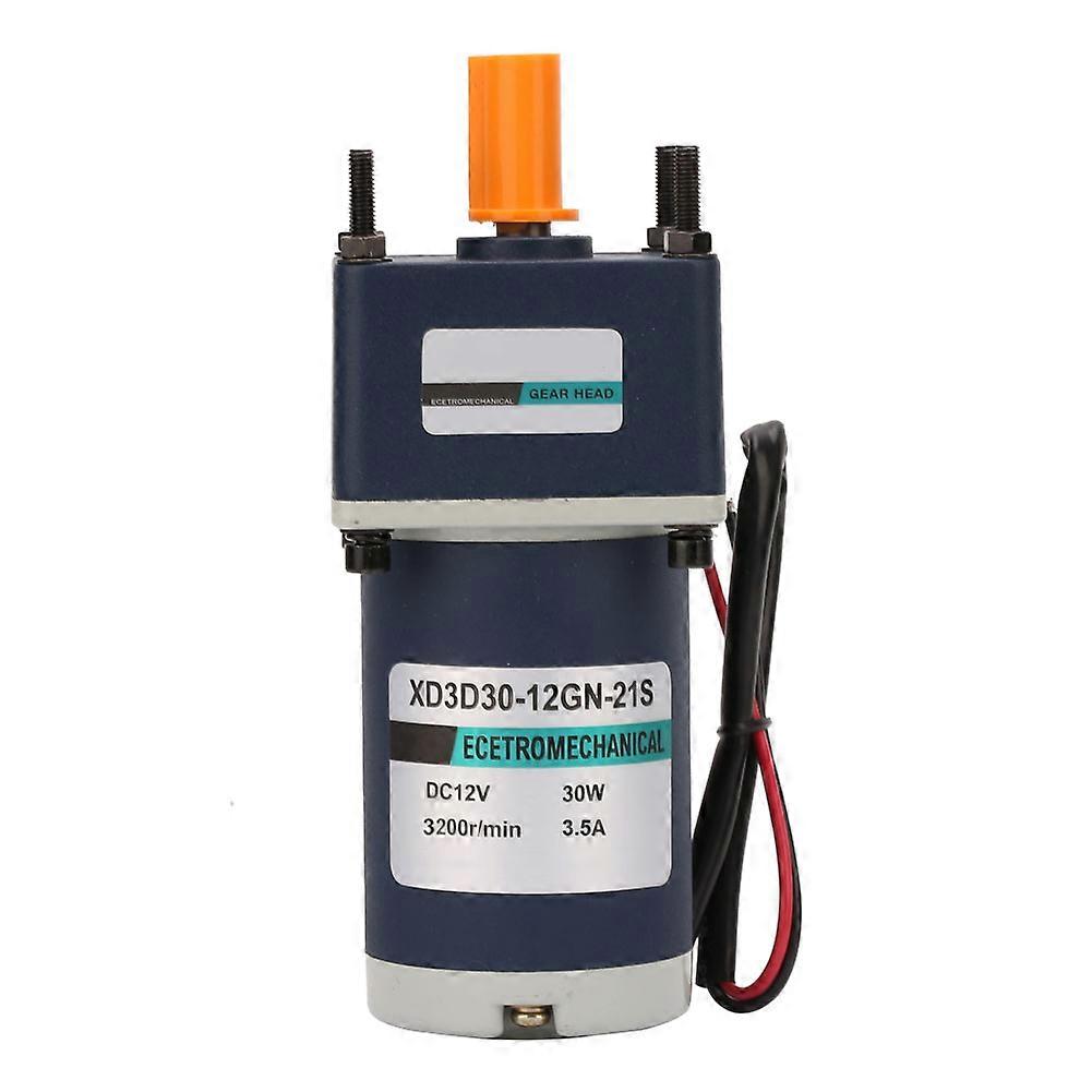 12V / 30W Elektrischer Permanentmagnet-Gleichstrom-Getriebemotor mit 3000/3200 U / min (# 14)