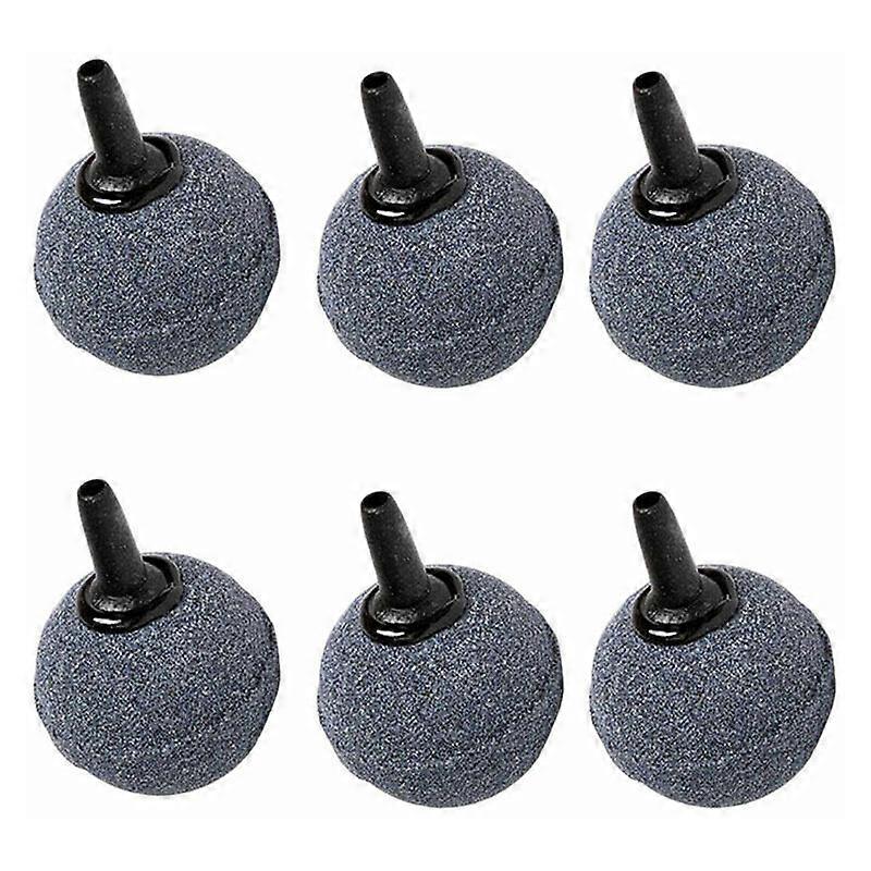 Aquarium Aeration Air Stone Bubble Diffuser Air Stone Plus Round Hydroponic Bubble Diffuser for Oxygen Diffuser (10 pcs
