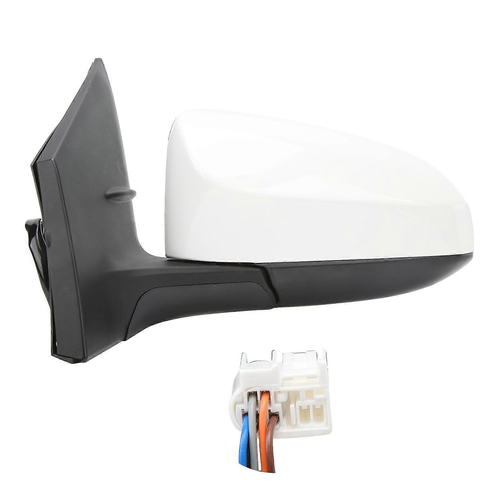 Super White Power Heated Side Mirror HD Vision Replacement for Corolla E170 20142019 Left E2U811