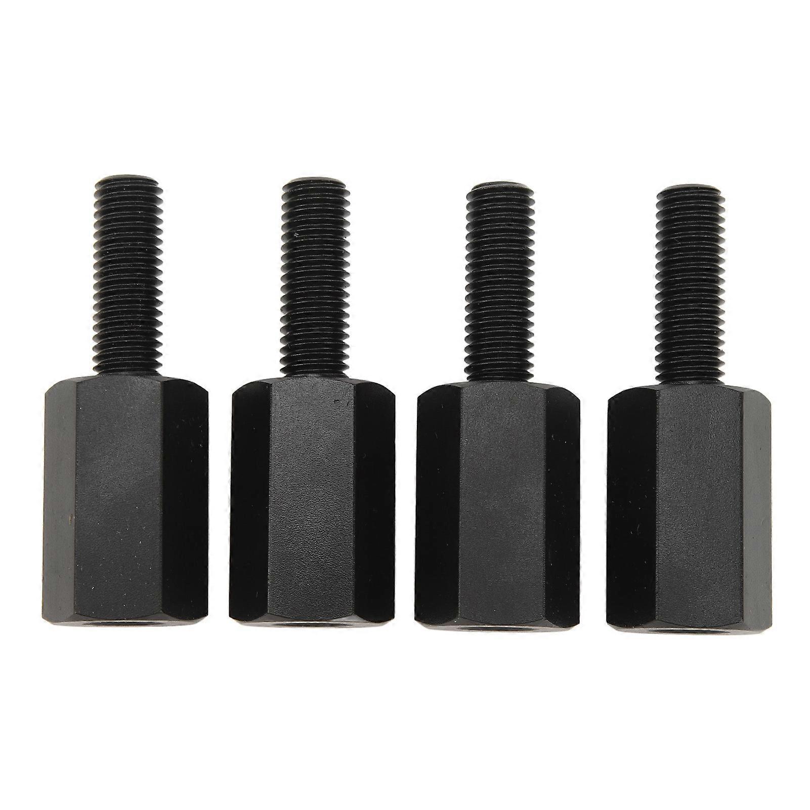 4Pcs Seat Riser 1.5in High Hardness Storage Room Increasing Seat Lift Bracket Set for Maverick X3 All Years Black E2U311