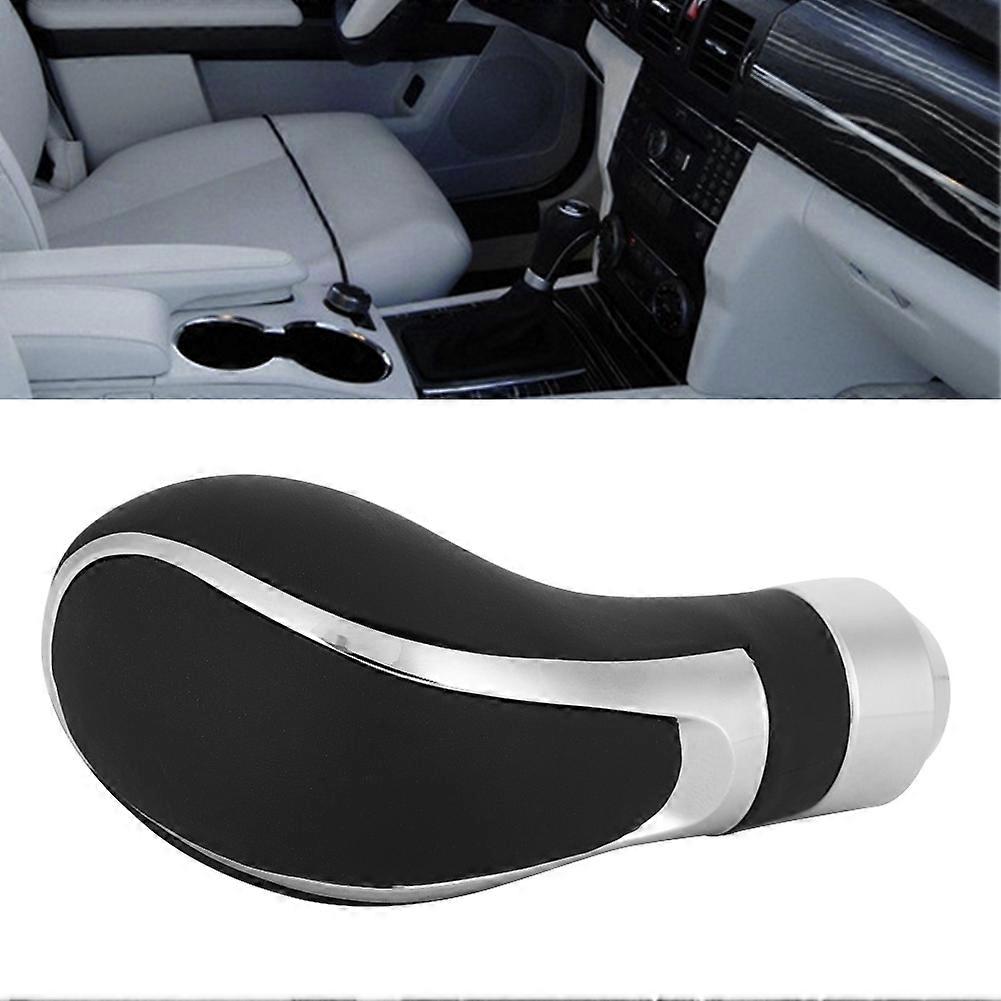 Universal Black Plastic Car Automatic Gear Shift Lever Knob Accessory