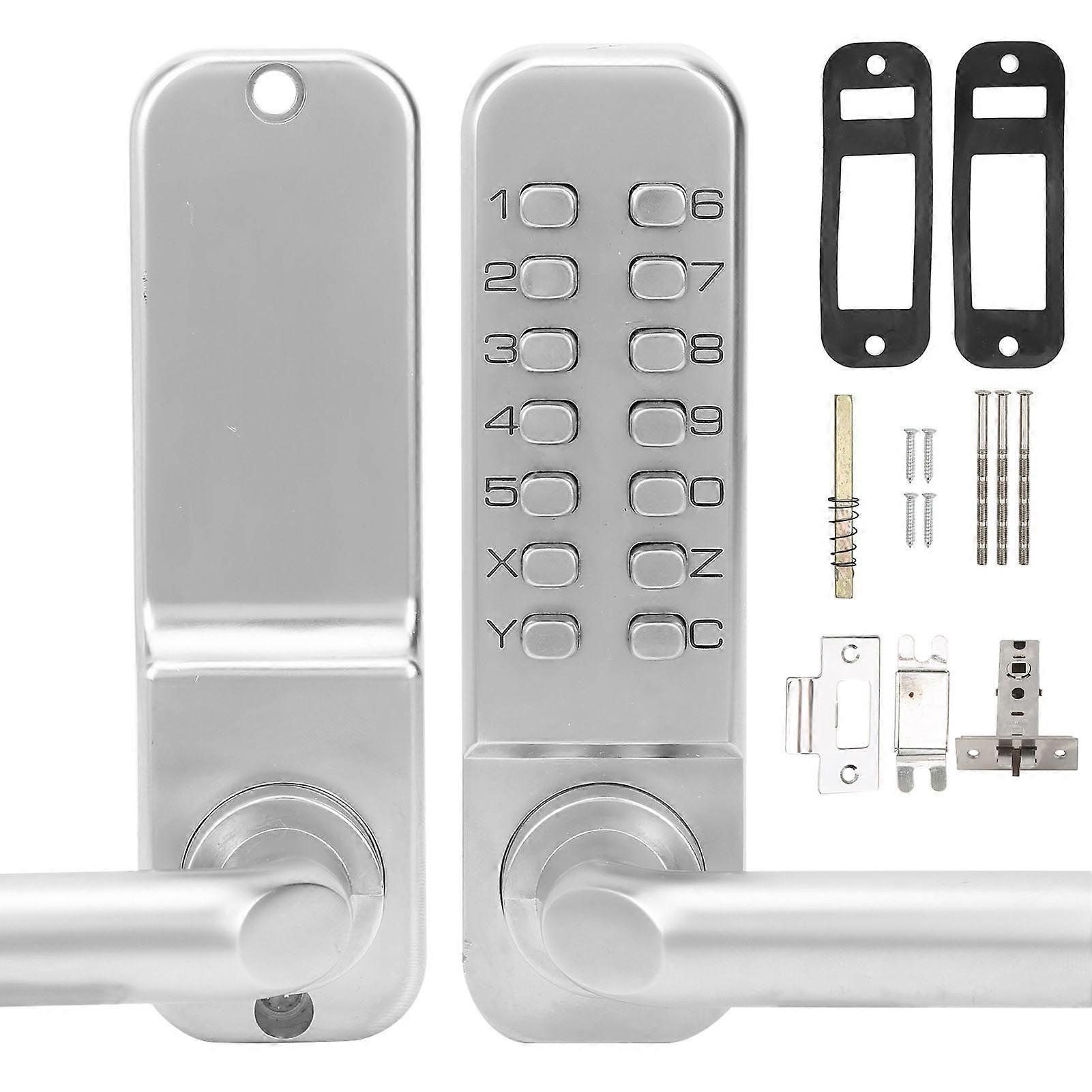 Smart Mechanical Door Lock Digital Password Entry Non?Power Anti?Theft Safety Home Access