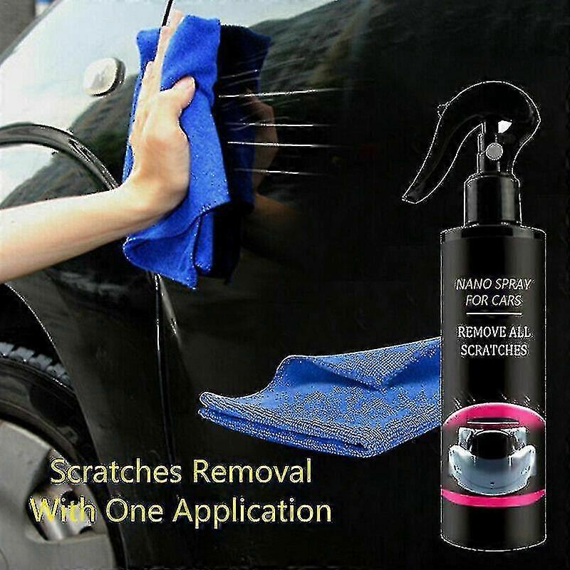 Car Scratch Remover & nano Spray Cloth Scratch Eraser Surface Repair
