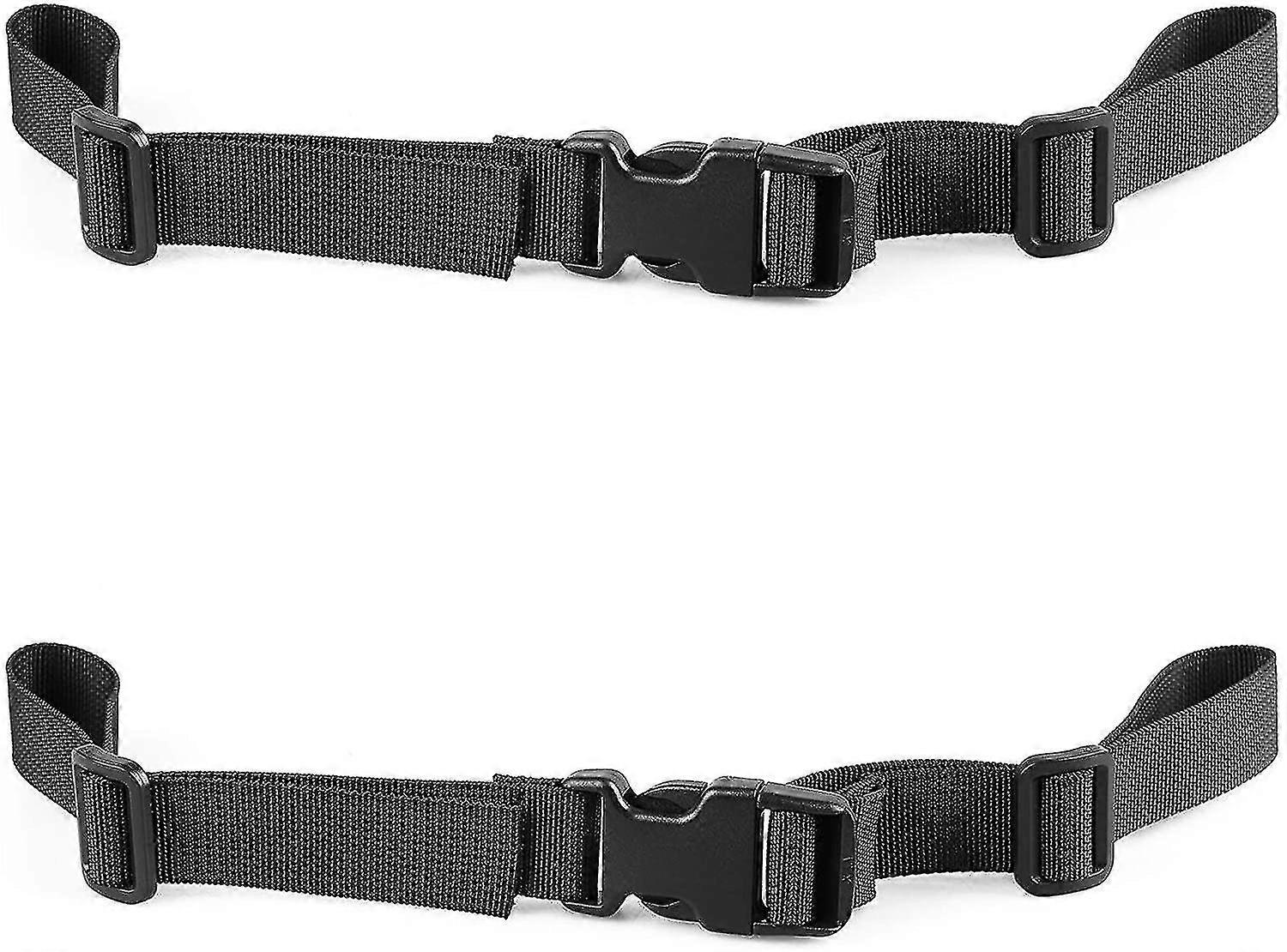2 Backpacks Chest Strap Adjustable With Buckle