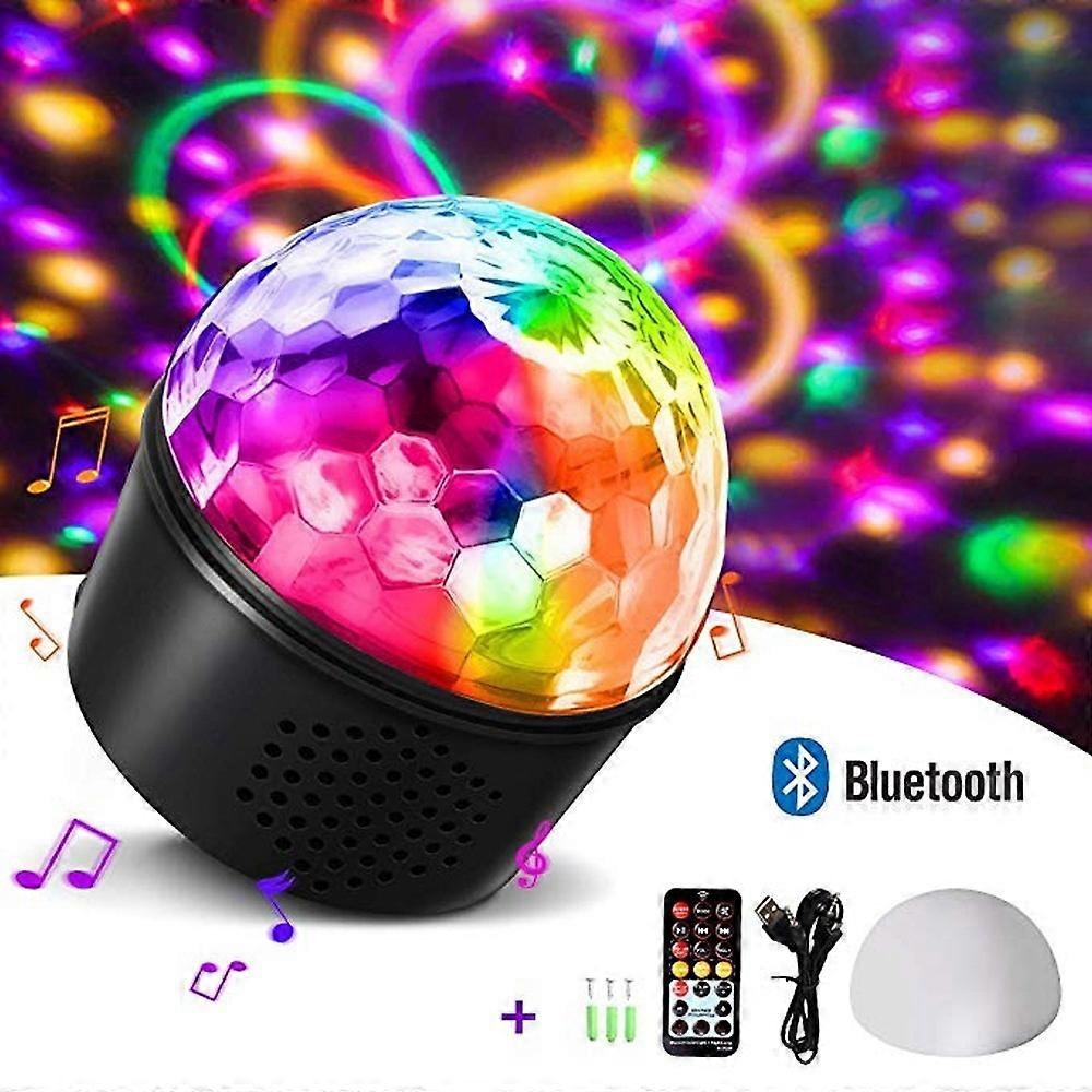 LED small magic ball lamp USB disco magic ball Bluetooth music lamp small night lamp colorful magic