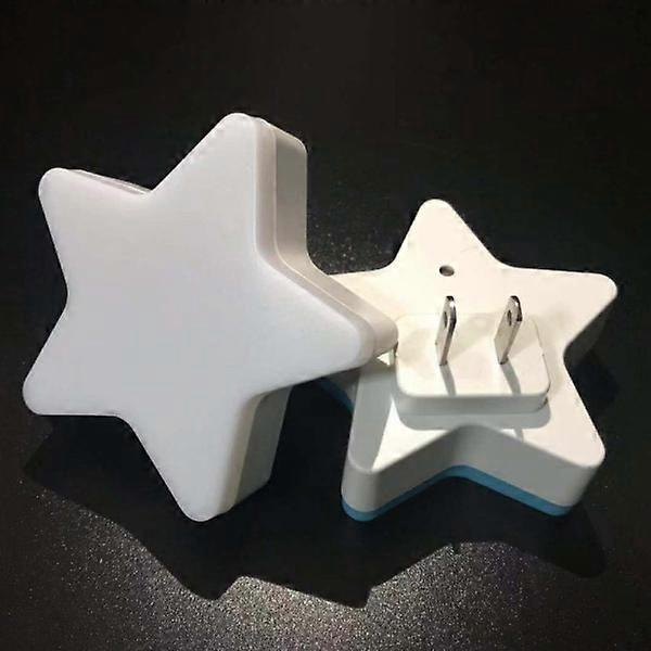 LED night light, new five-point star intelligent LED light sensor Elik