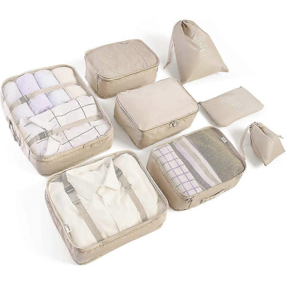 收纳盒套装,包装立方体 Kleidertaschen Schuhbeutel Reiseorganizer Packwrfel Kosmetik 旅行收纳盒