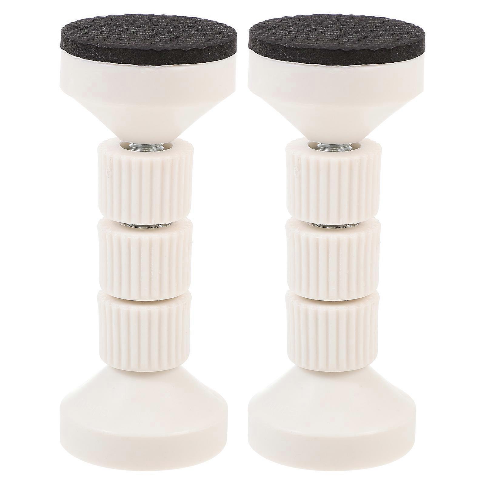 2pcs Bed Stopper Adjustable Bed Frame Anti-shake Tool Wall Spacer Bed Fixer