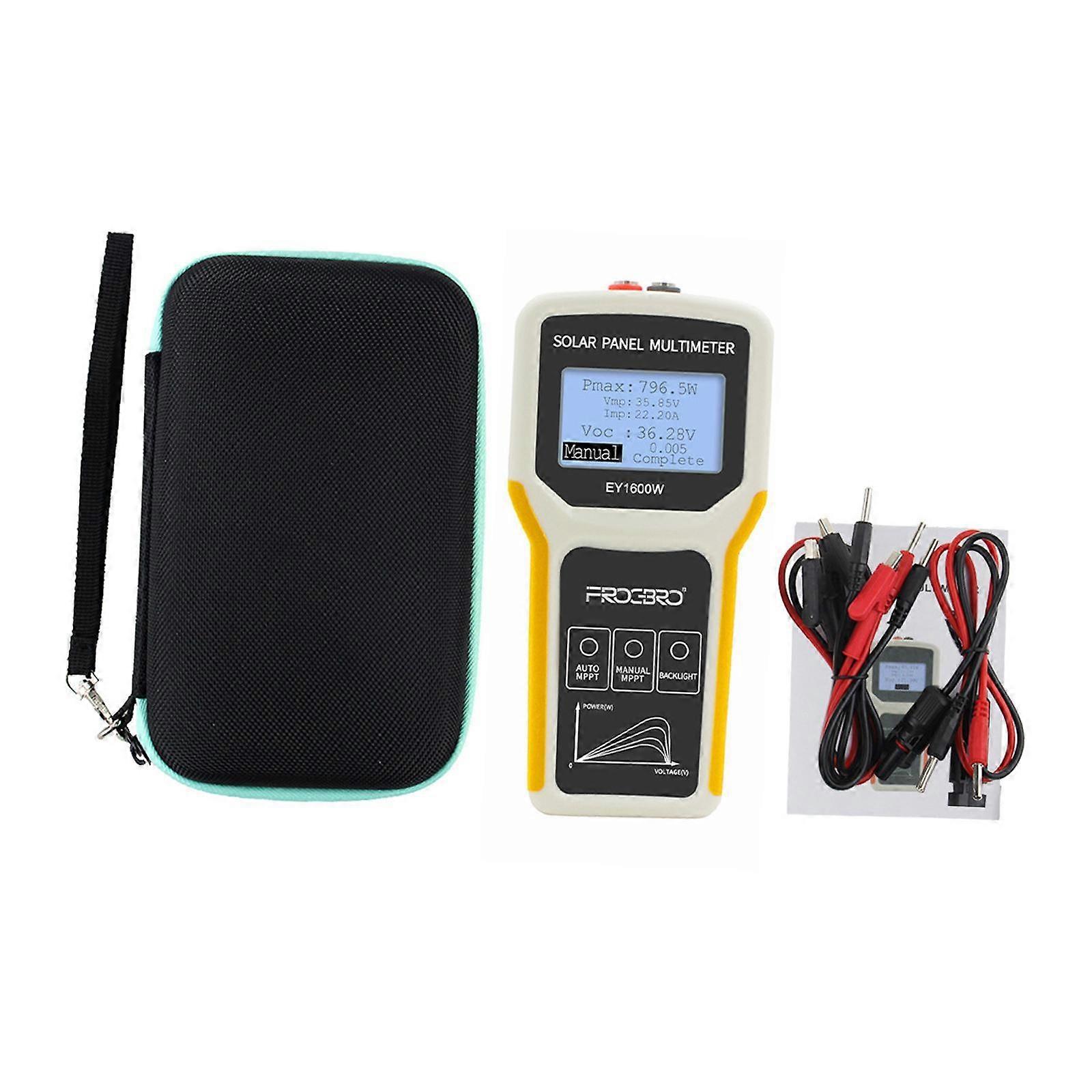 Solar Panel Tester Portable Circuit Voltage Test Device for Solar Pv Testing