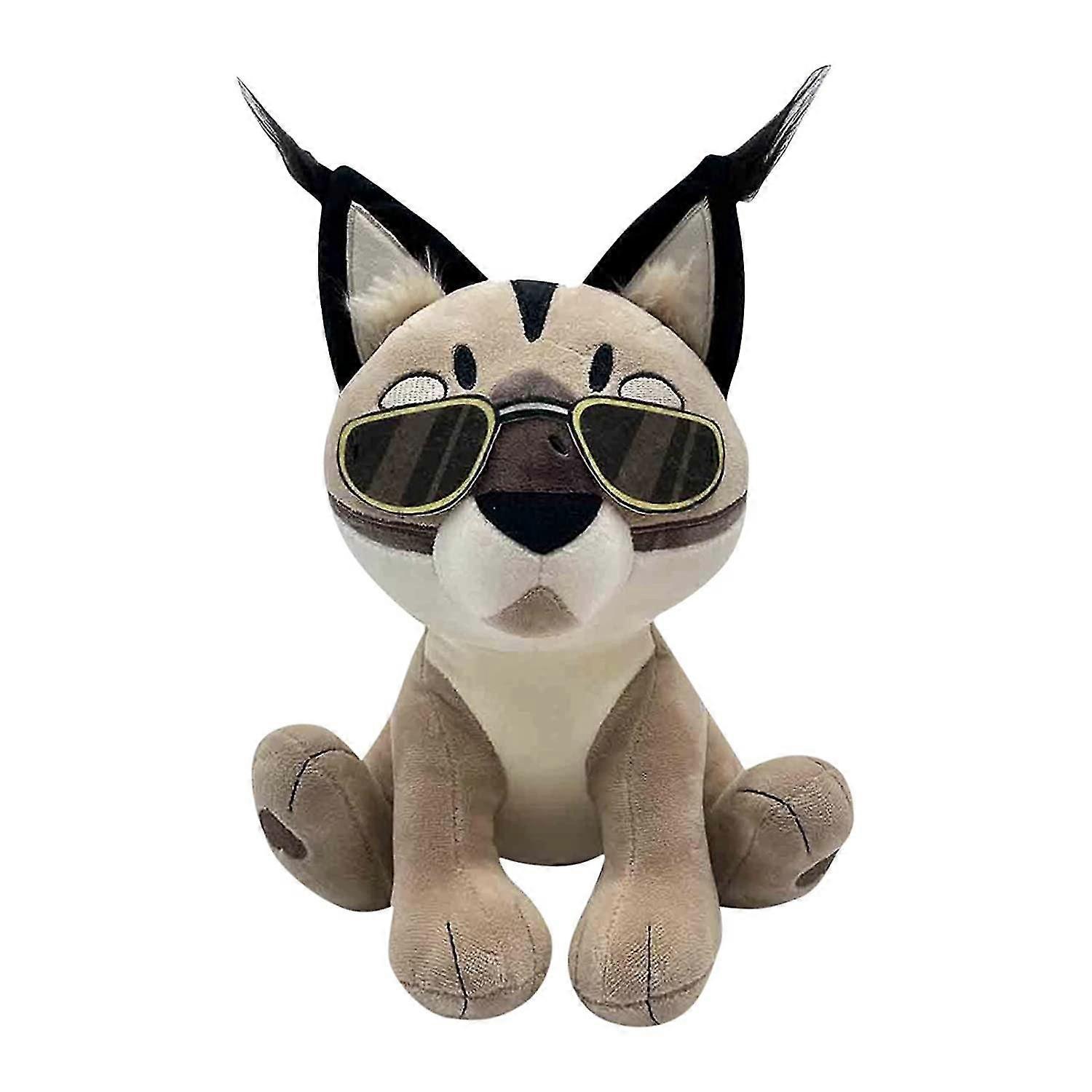 Cat Soft Stuffed Animal Plushie Figure,Floppa Plush Cartoon Cat Plushie Raise a Toy