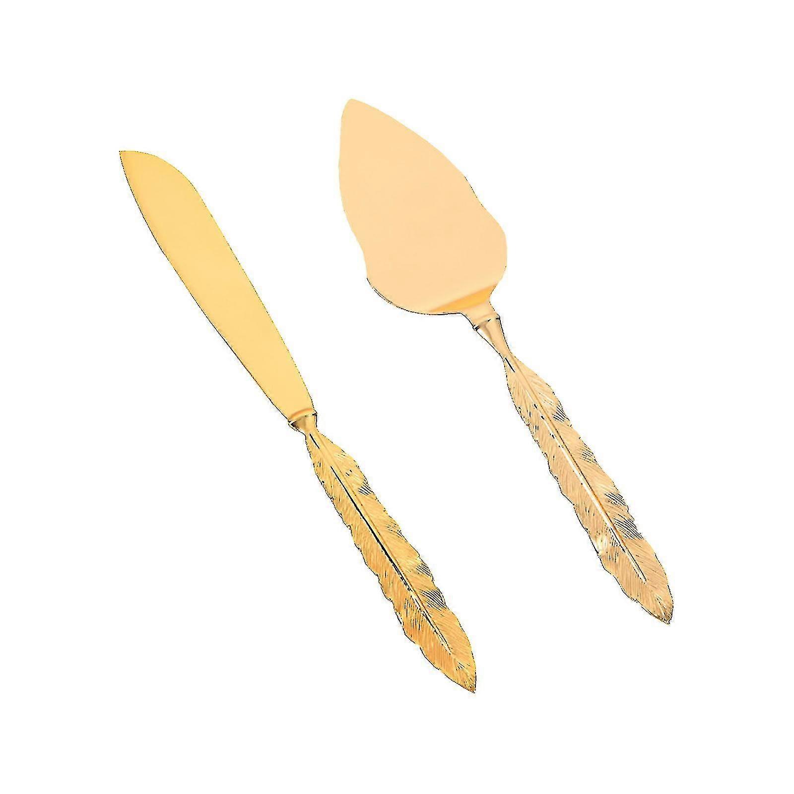 bruidstaart mes en server set, gepersonaliseerde gouden taart serveren set, gegraveerde taart snijden set voor bruiloft, taart server pizza cutter, bruidscadeau