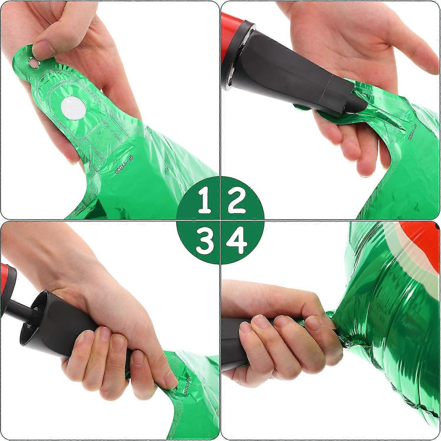 Zomiboo Watermelon Birthday Balloons - 36-Pack, 12 Inch Latex, Summer Party Decoration