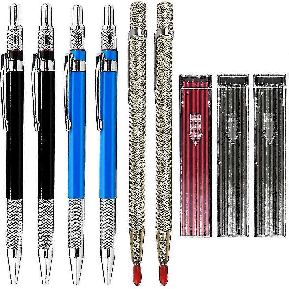 2024 2mm Pencil Set,pen Core And Carbide Scraper Tool, Mechanical Pencil