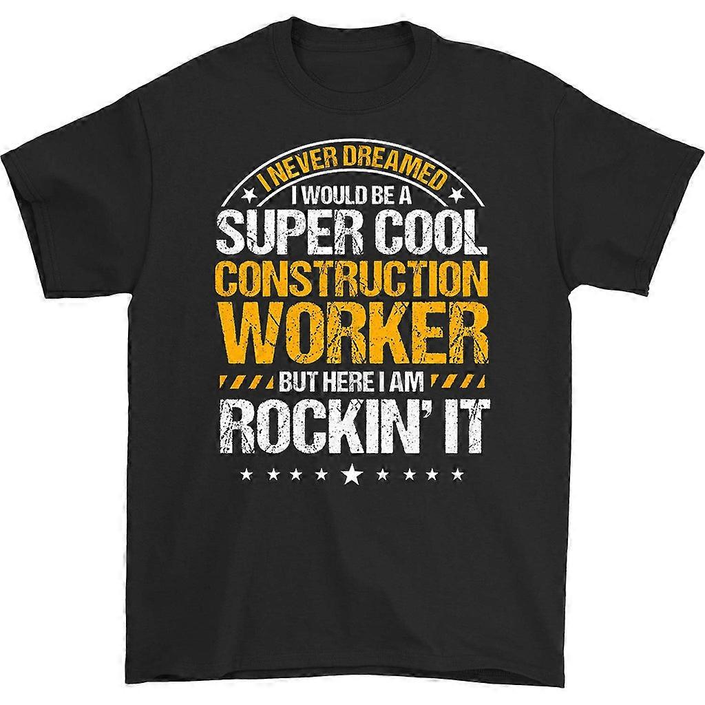 Super Cool Construction Worker T-shirt