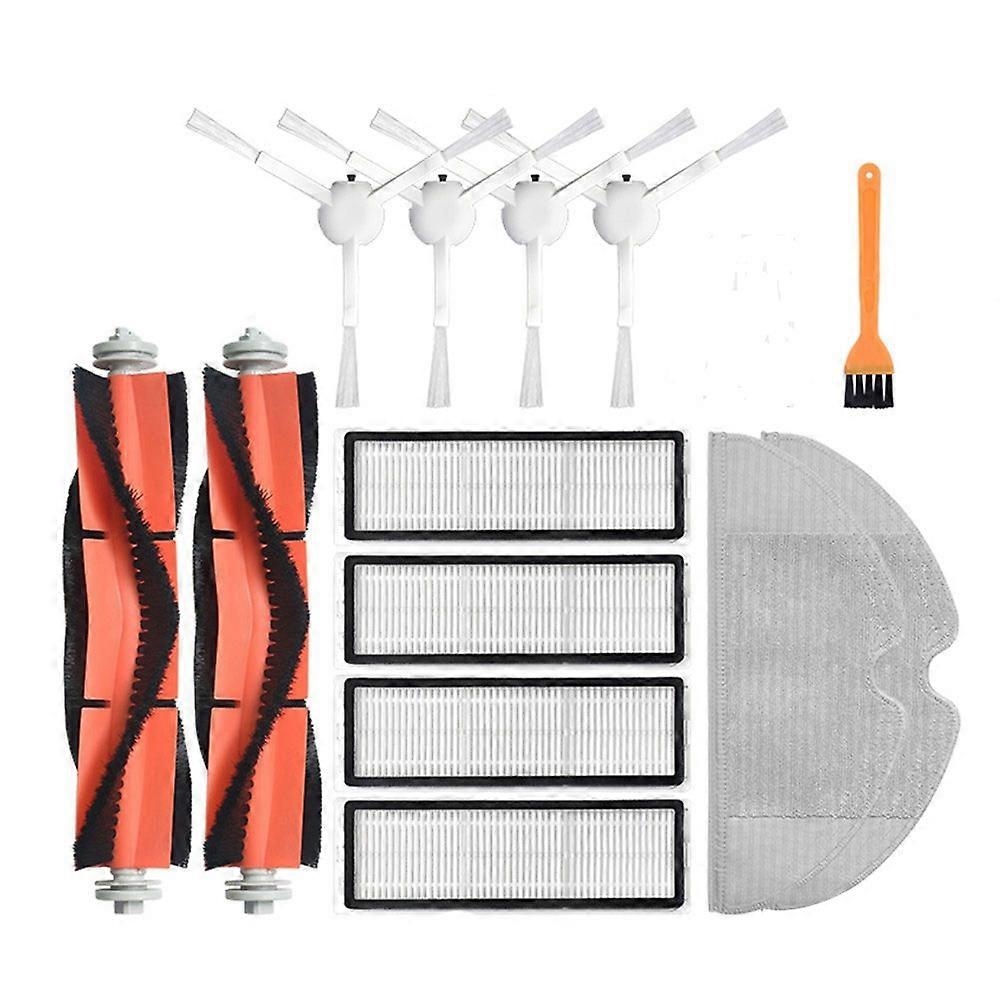 Main Side Brush Mop Cloth Filter Replacement Kits for Mijia 1C / STYTJ01ZHM Robotic Vacuum Accessor