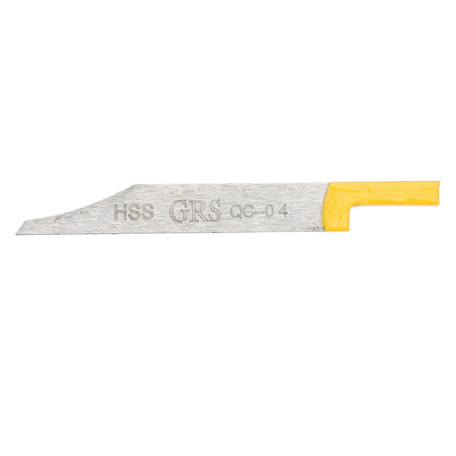 Carving Knife Professional Efficient Safe Fine Polished Coated Hand Carving Tool for Woodworking Carving Molding Cutting Punching 5x0.5cm / 2.0x0.2in