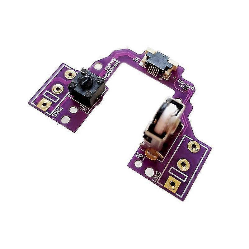 Mouse Side Keys Motherboard For Logitech Gpx Silver Wheel Mice- Circuit Board