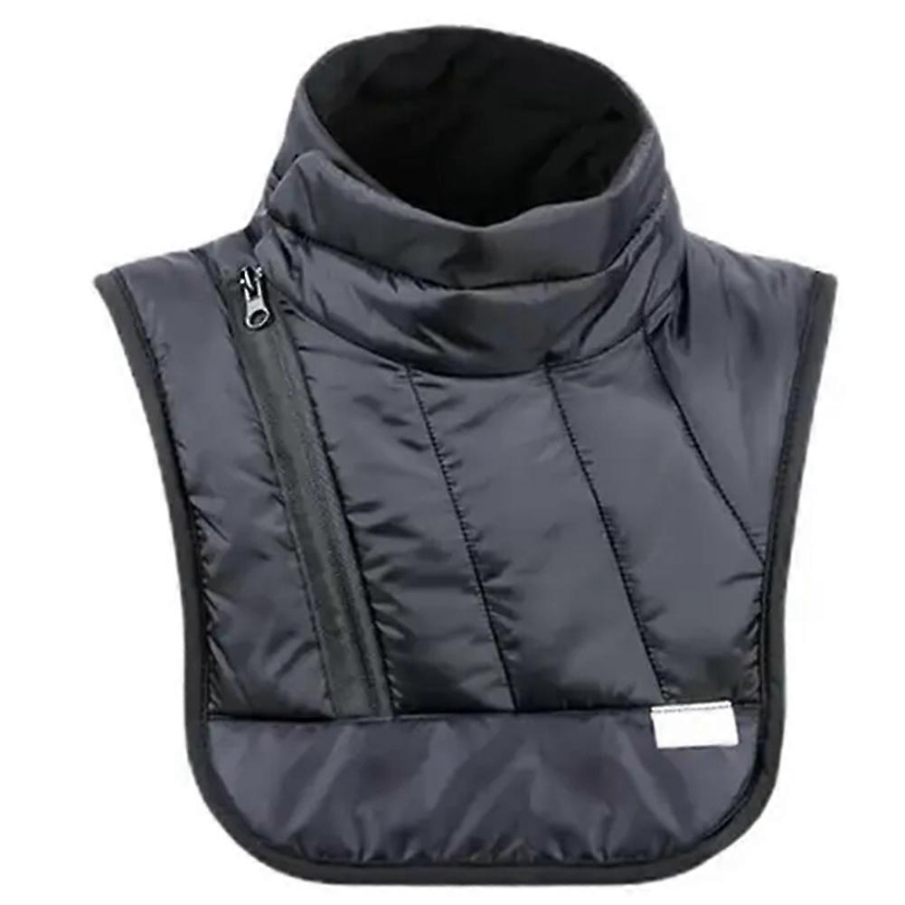 Solid-Color Riding Windproof Scarf Thermal Comfy Neck Protection Bib for Sports Hiking