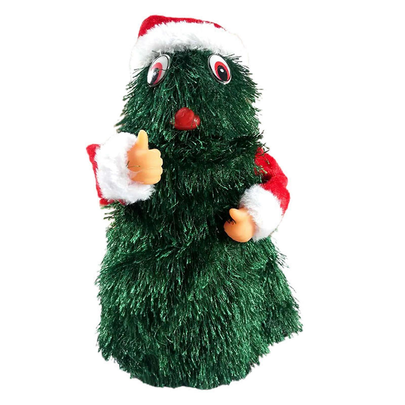 Lovely Electric Santa Claus Toy Dancing Plush Doll Creative Desktop