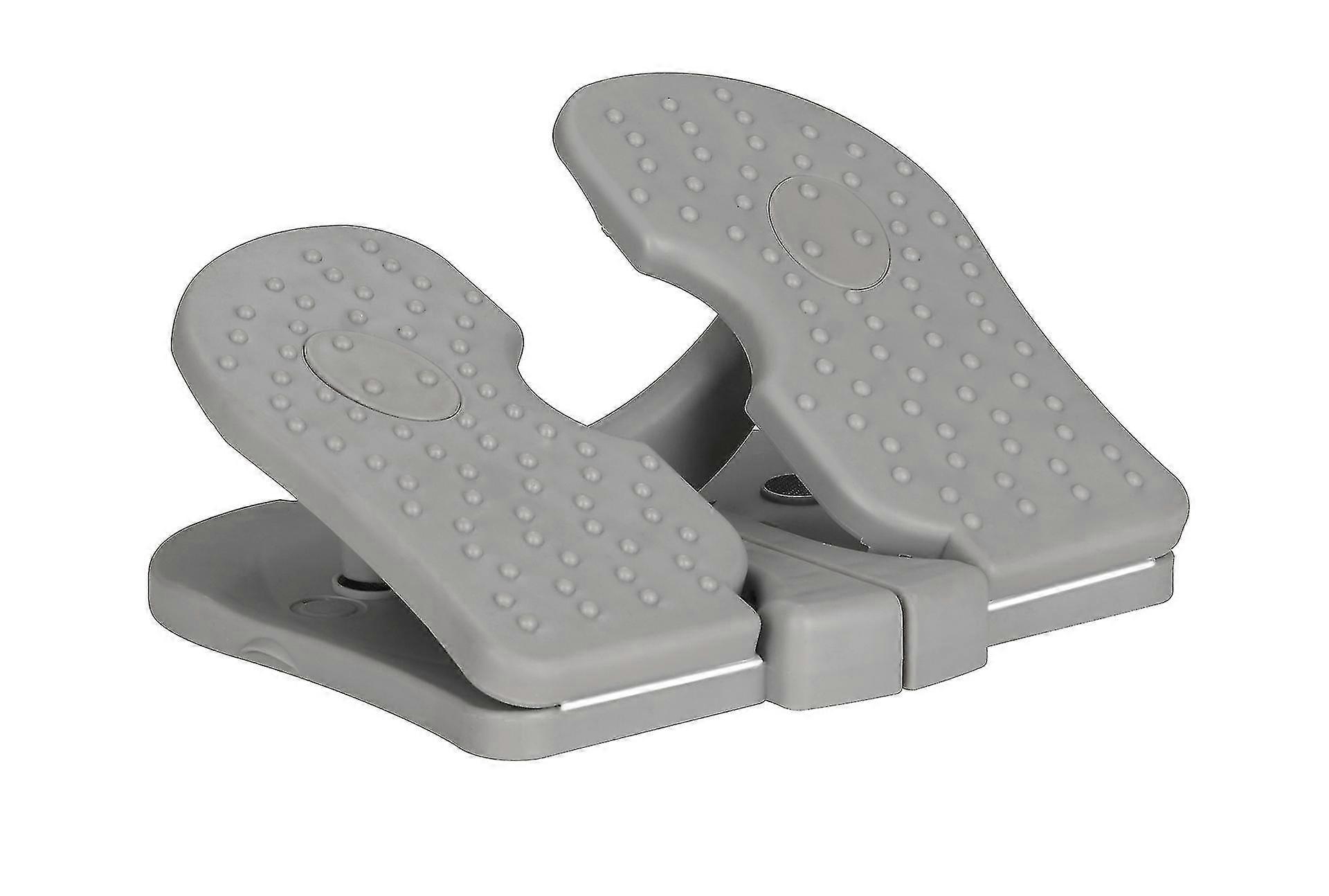 Pedal Exerciser Seated Stepper Folding Pedal Physiapy Relief Varicose Vein (1pcs-grey)