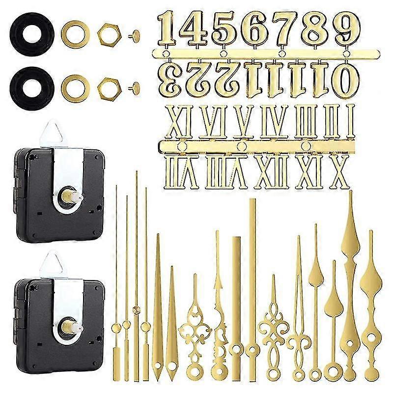 Clock Mechanism Silent Quartz Movement Machine Wall Hands Pointer Set For Replacing Clock Replaceme